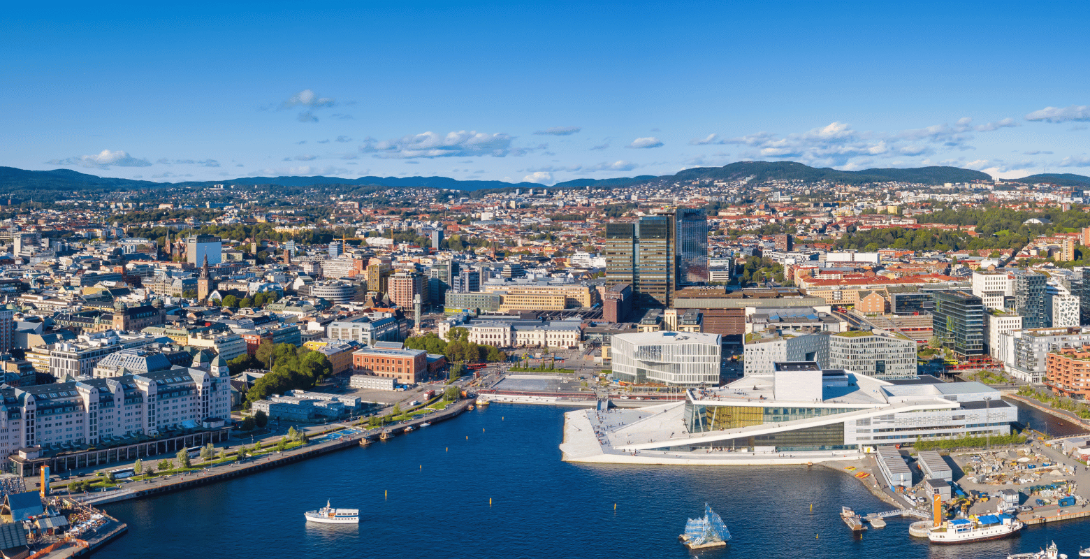Picturesque Journey from Copenhagen to Oslo