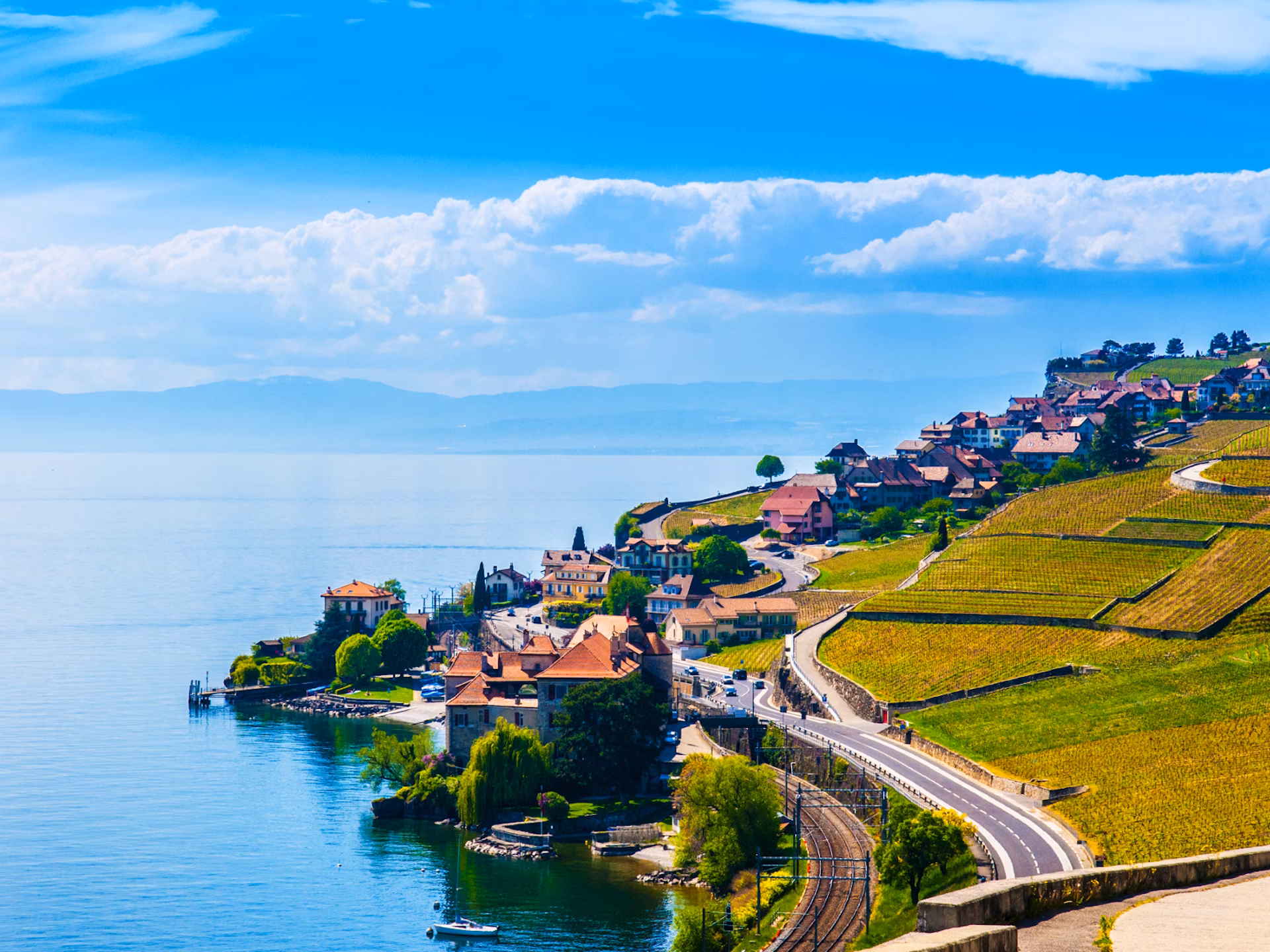 Scenic Drive From Paris to Geneva