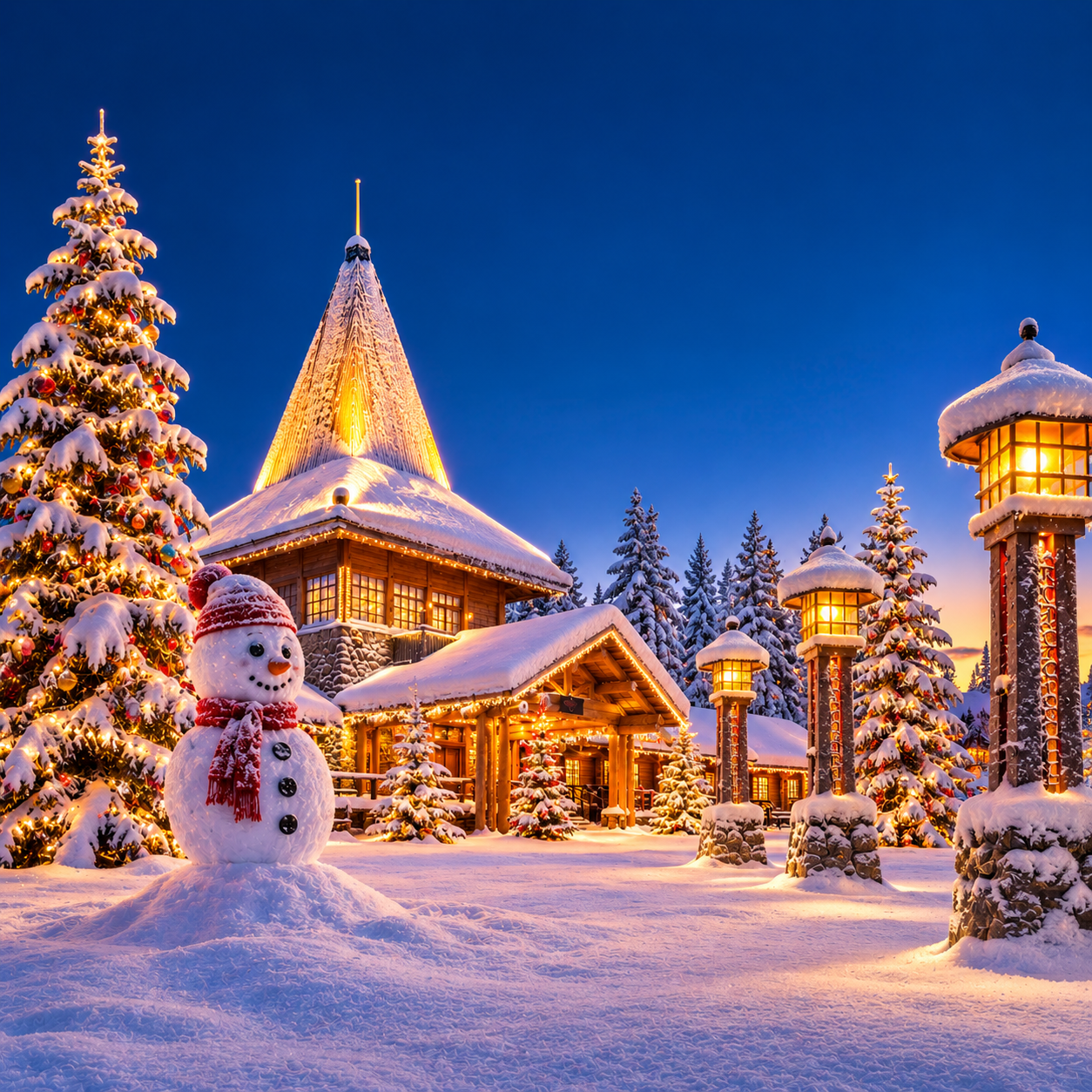 Santa Claus Village & Northern Lights Chase